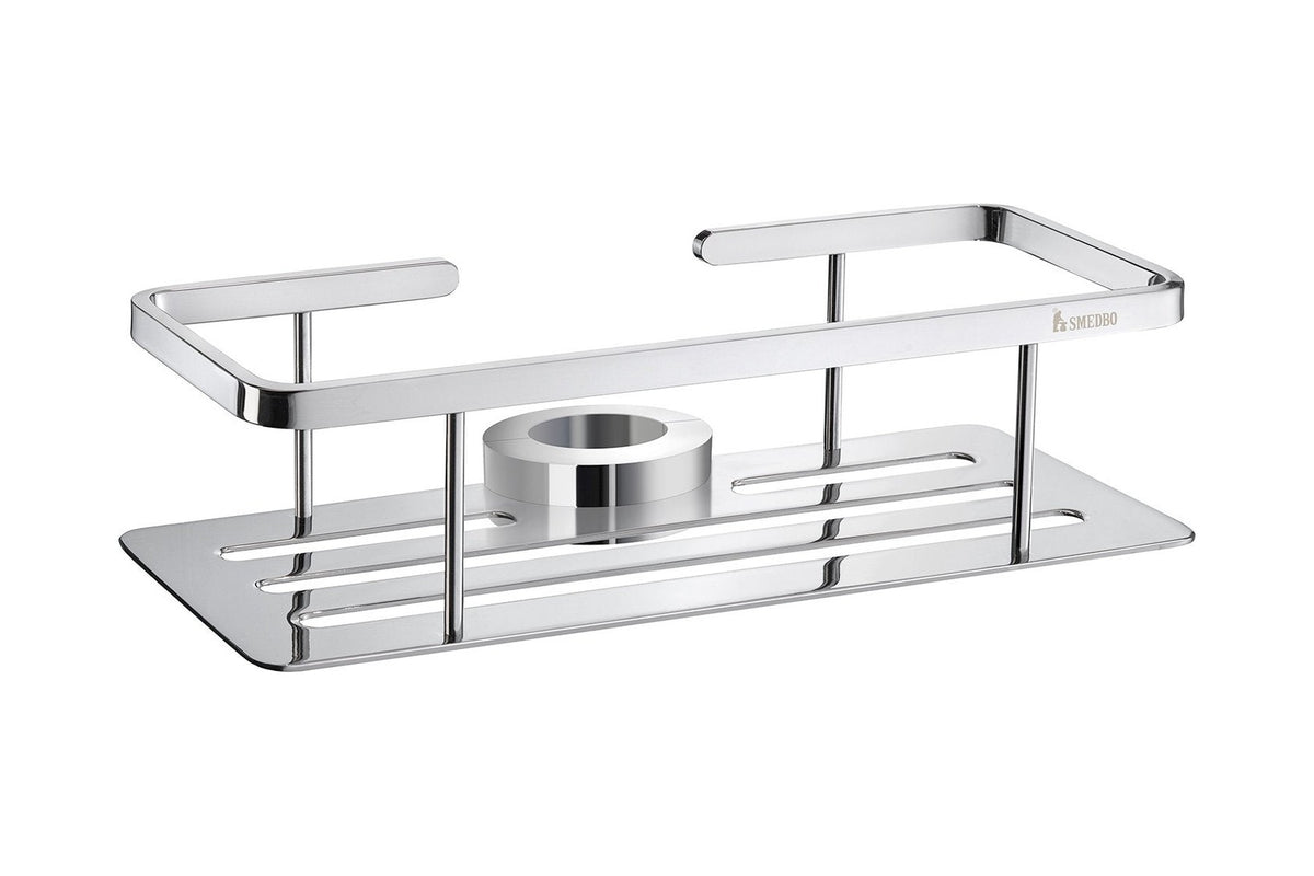 Smedbo LIVING Duschkorb für Brausestange, 250 x 103 mm, Edelstahl verchromt, Art.Nr. FK856