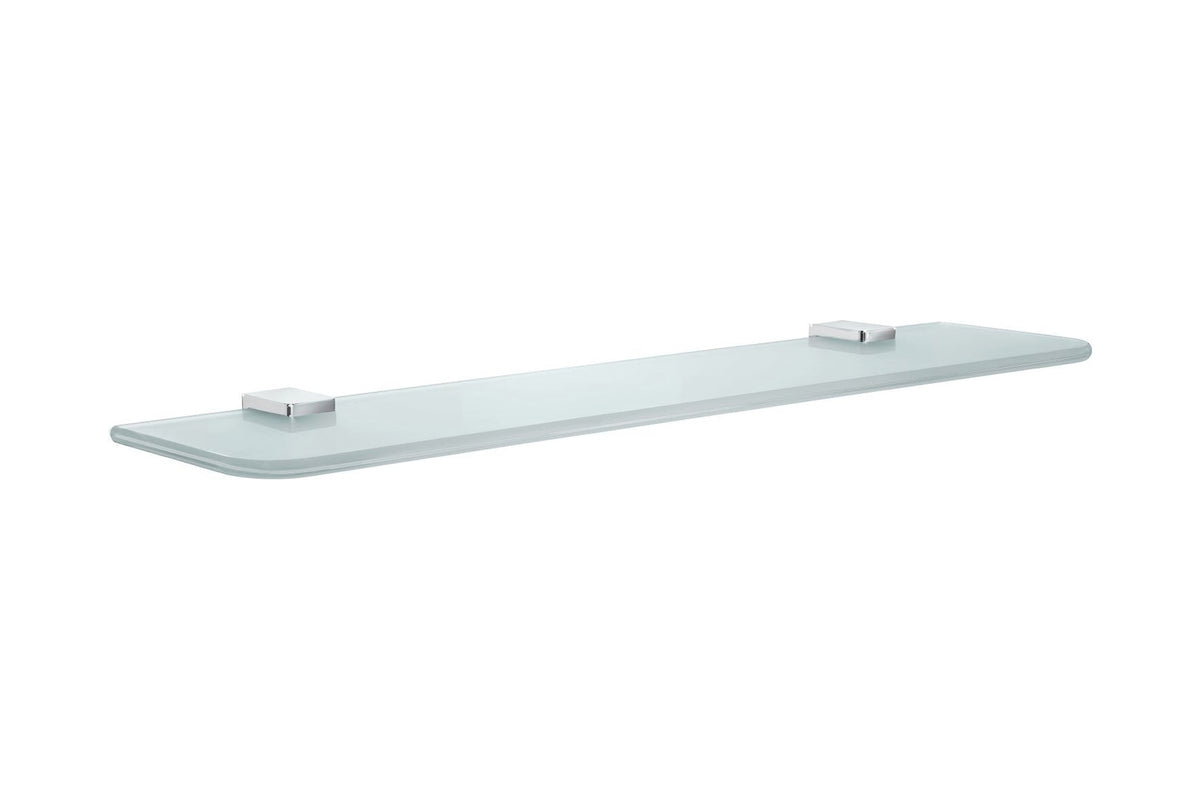 Smedbo ICE Badezimmerkonsole mit Mattglas-Ablage 600 mm, Chrom poliert, Art.Nr. OK347
