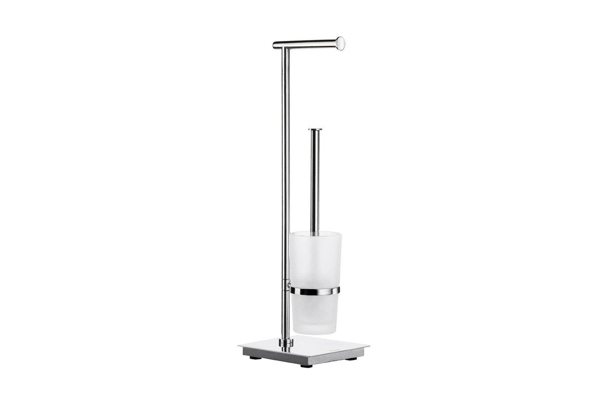 Toilettenpapierhalter und WC-Bürste, Standmodell, Art.Nr. 603