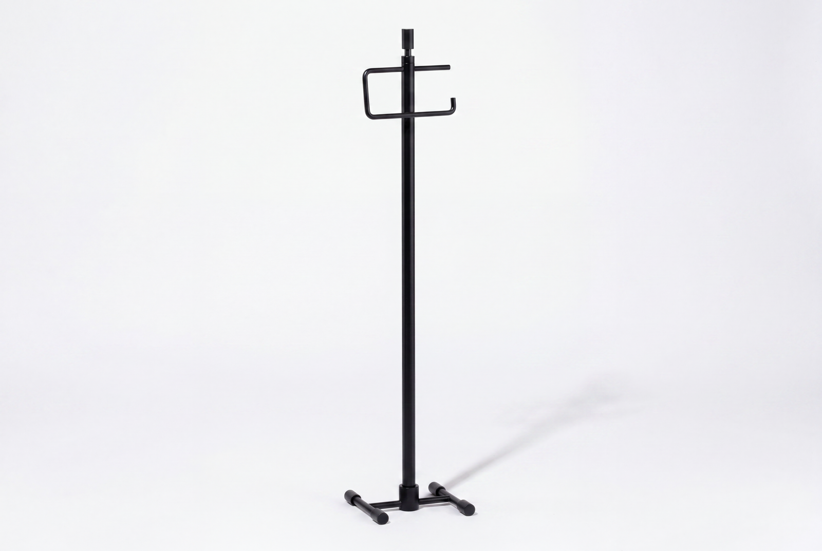 Giese WC-Ständer für Toilettenpapier Standmodell freistehend, Schwarz matt, Art.Nr. 15729