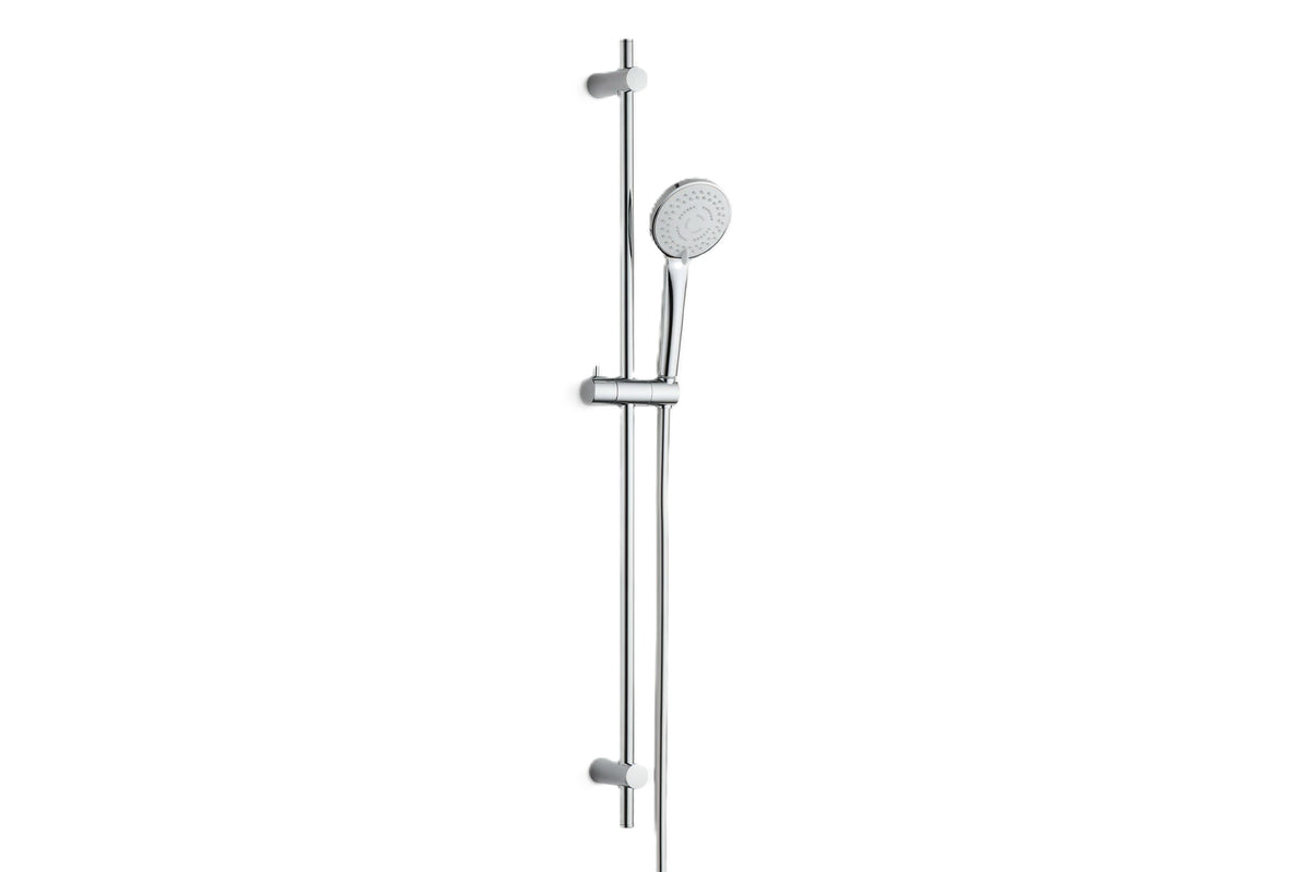 VIGOUR Brausegarnitur Individual 1.0 | 3 Strahlarten | 90 cm Wandstange | Chrom mit Antikalk, Art.Nr. V1BG905