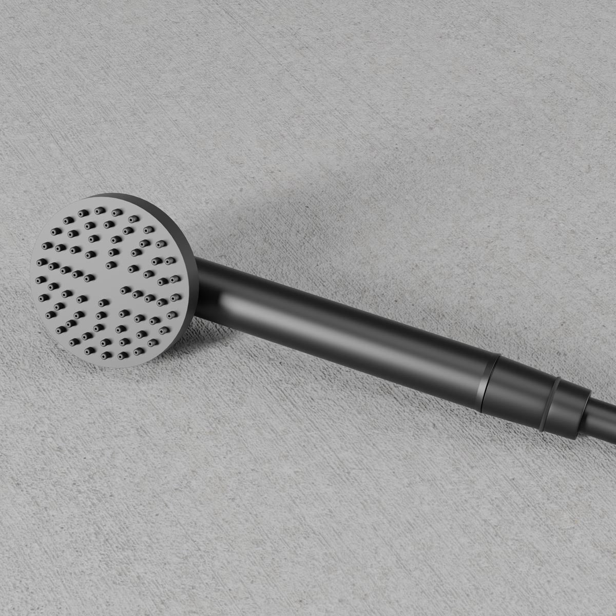 ScandTap Pleasure Handbrause rund, Schwarz, Originalfoto