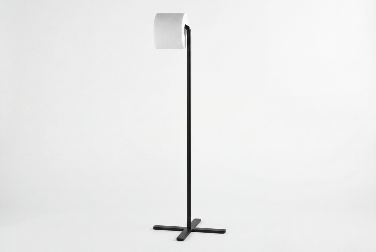 Giese WC-Garnitur Standmodell, Schwarz matt, Art.Nr. 21729