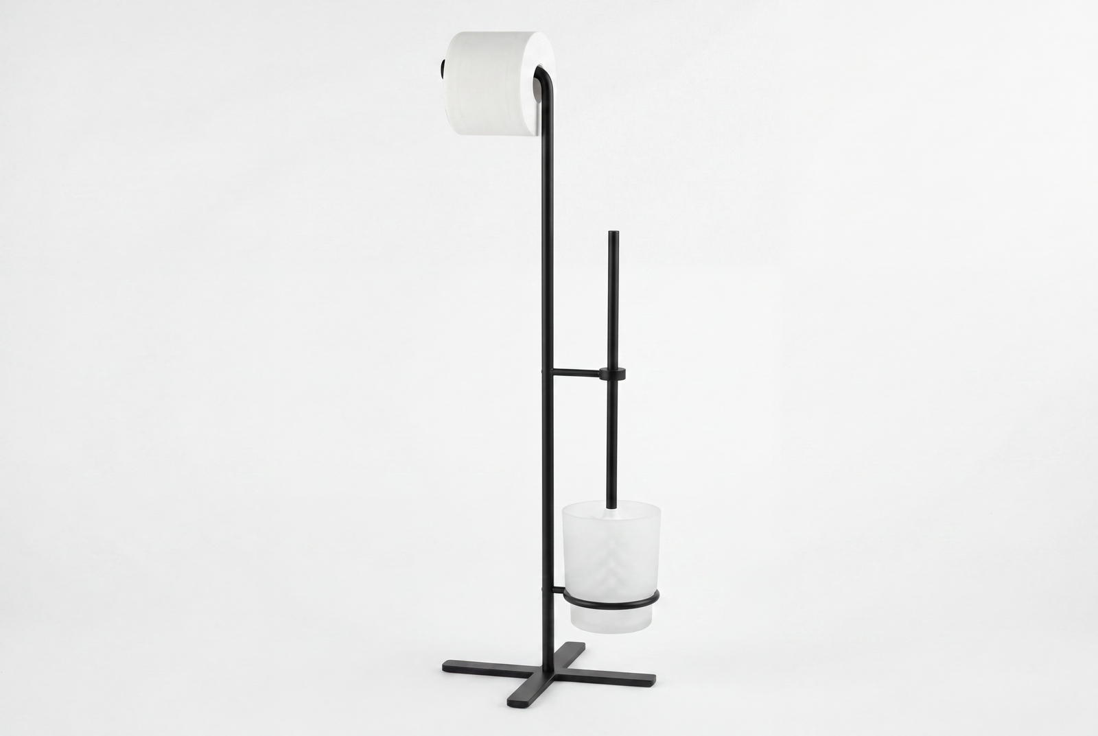 Giese WC Garnitur Standmodell freistehend, Schwarz matt, Art.Nr. 21730
