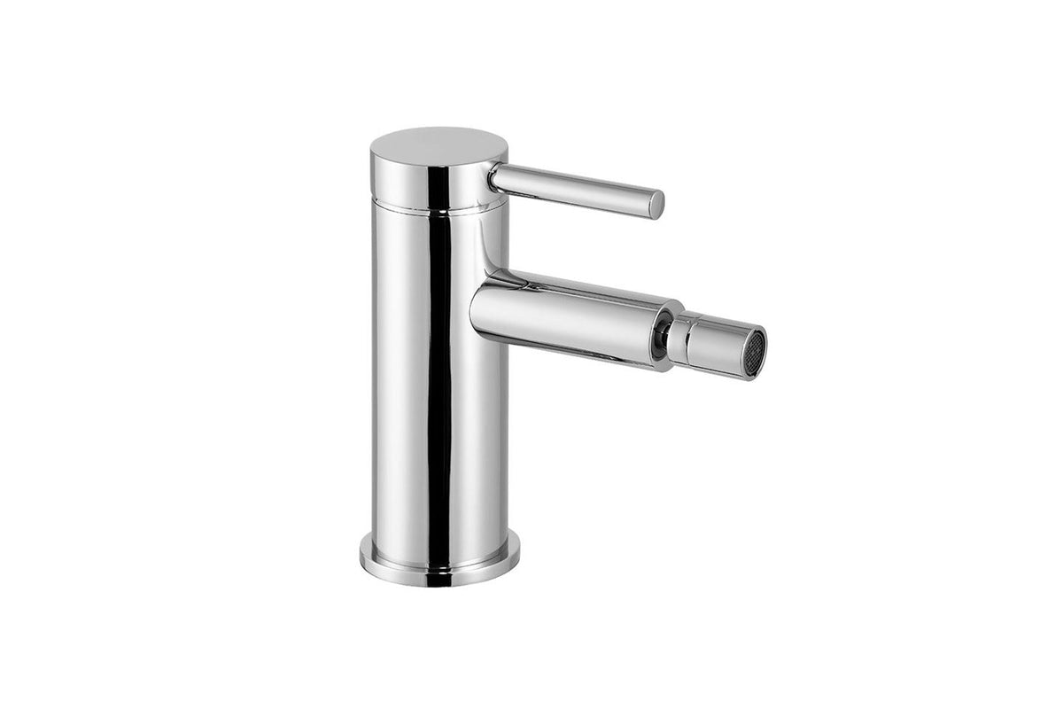 Bidet-Einhebelmischbatterie verchromt mit Stielhebel