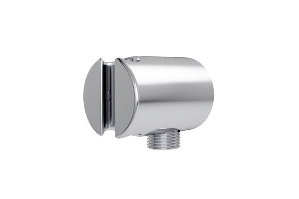 Vigour Wandanschlussbogen V4 mit Brausehalter rund chrom