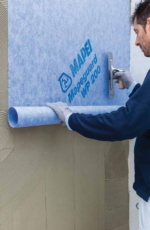 Mapei Abdichtungsbahn WP 200 – 2,5/5/10/30 m, wasserdicht, flexibel für Dusche &amp; Bad – Art.Nr. 2850210