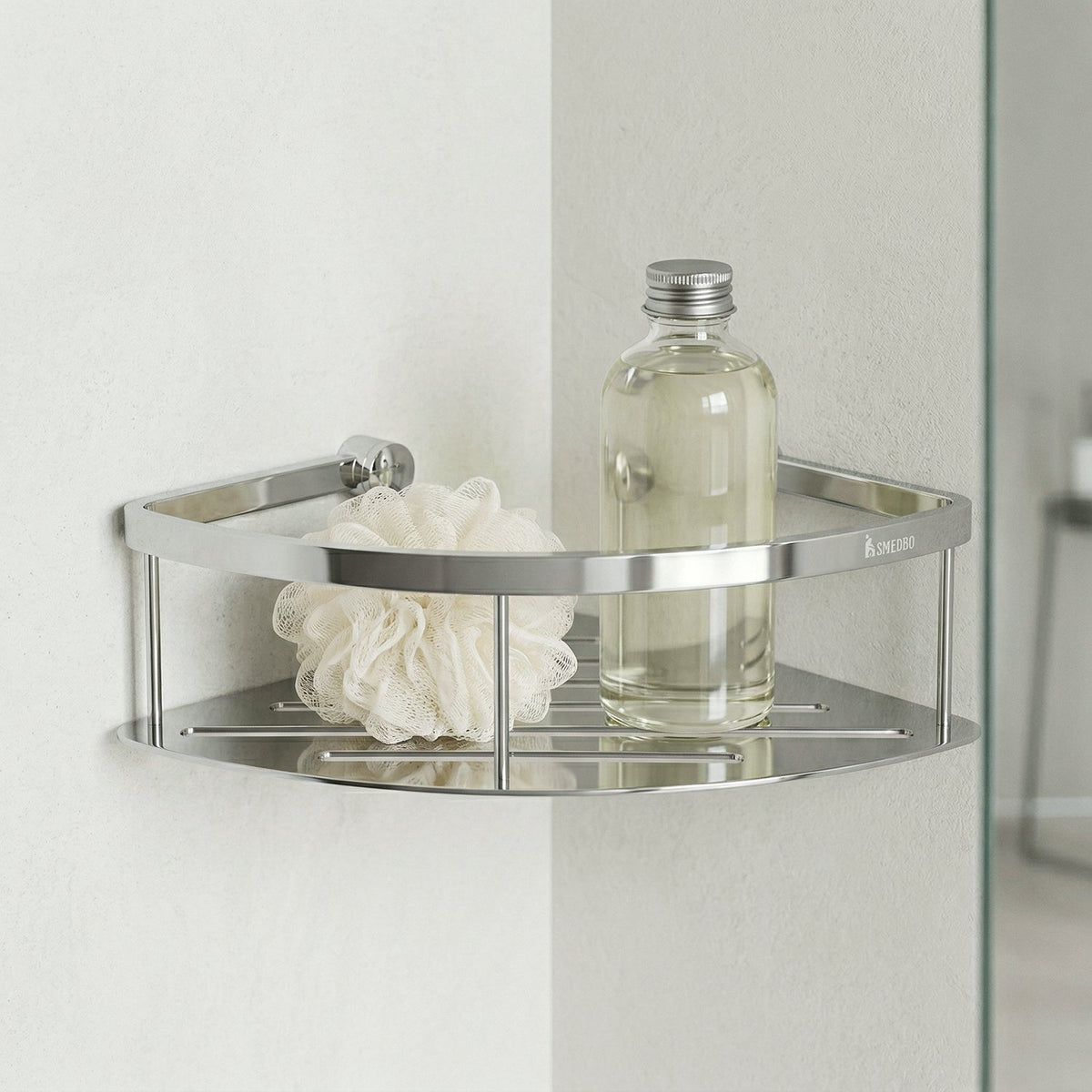Smedbo Sideline Design Eckseifenkorb Chrom Lifestyle