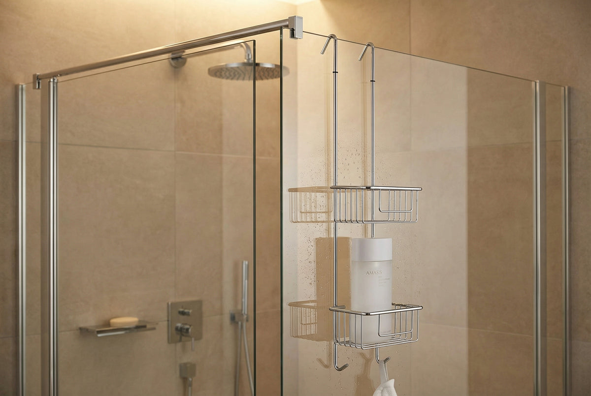 Giese Bodyguard Duschkorb – Stilvolles Platzwunder zum Einhängen