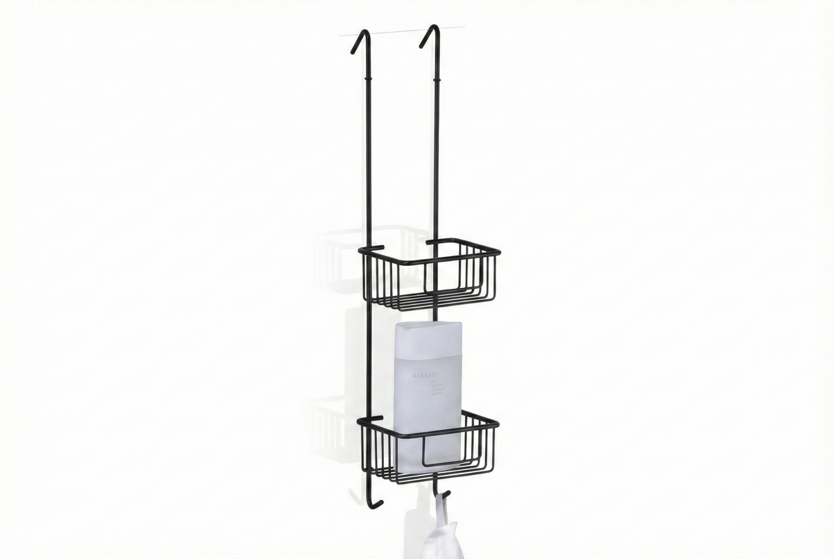 Giese Bodyguard Duschkorb – Stilvolles Platzwunder zum Einhängen für 6–9 mm Glas