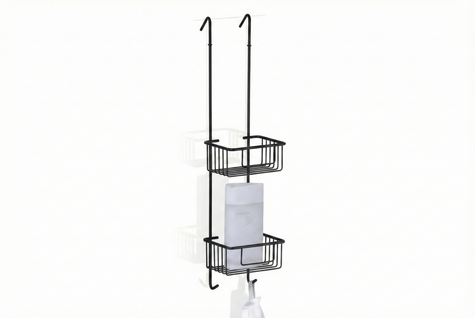 Giese Bodyguard Duschkorb – Stilvolles Platzwunder zum Einhängen für 6–9 mm Glas