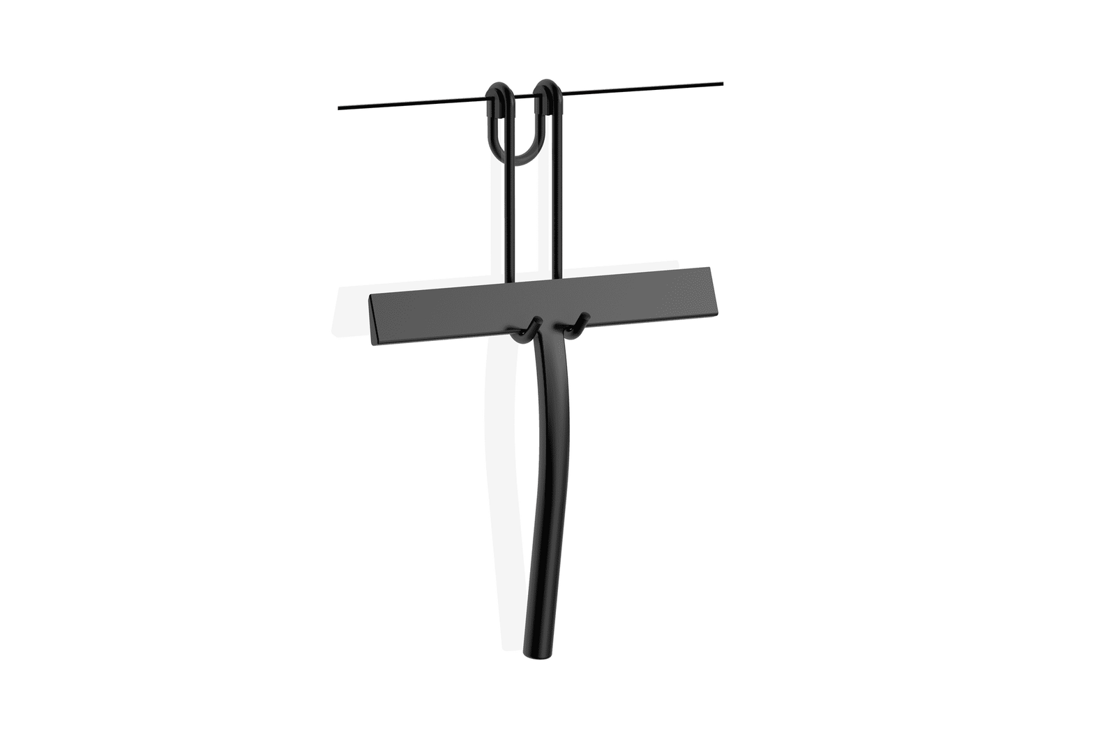Haken mit Silikon-Glasabzieher