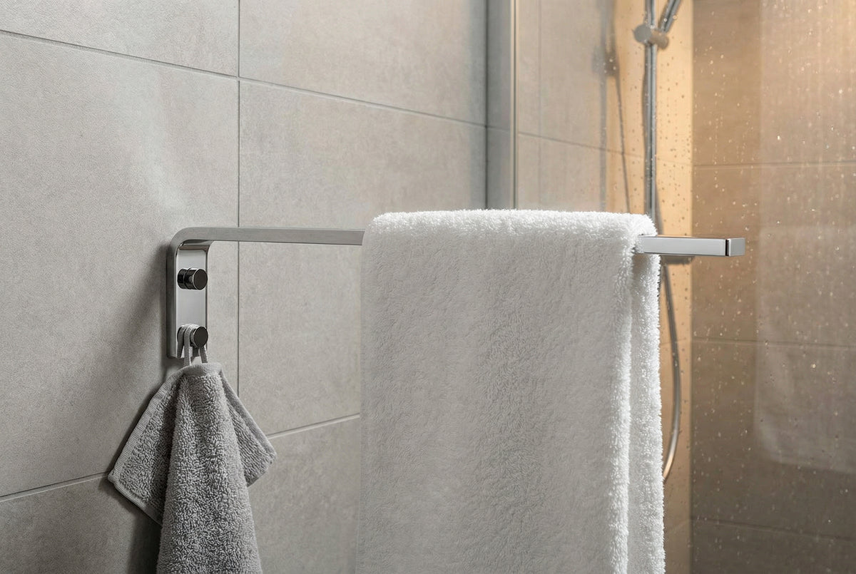 Giese Manufaktur Handtuchhalter „Universal“ – Zeitlose Eleganz &amp; Handwerkliche Perfektion