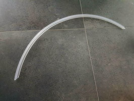 Gebogene Duschdichtung mit Abtropfleiste in Rinnenform und kürzbare Lippe – Für 6 oder 8 mm Glas – Art.Nr. 3249G