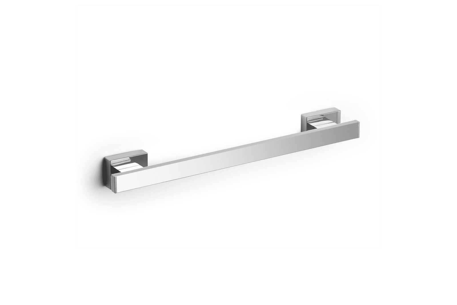 Giese Badetuchhalter eckig 495 mm, Chrom glanz, Magnetbefestigung für Heizkörper