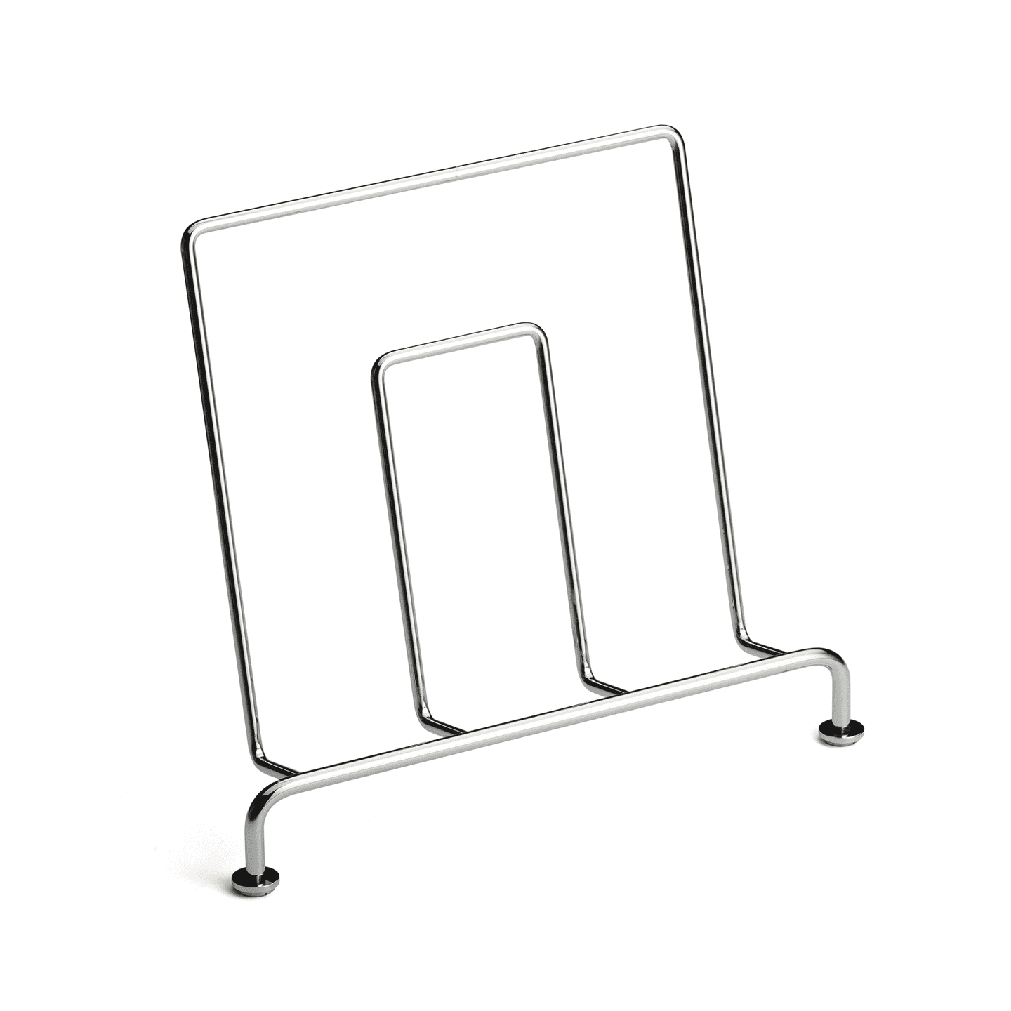 Giese Flatbord Journal- und Tablethalter, Chrom glanz, freistehend für den Wannenrand