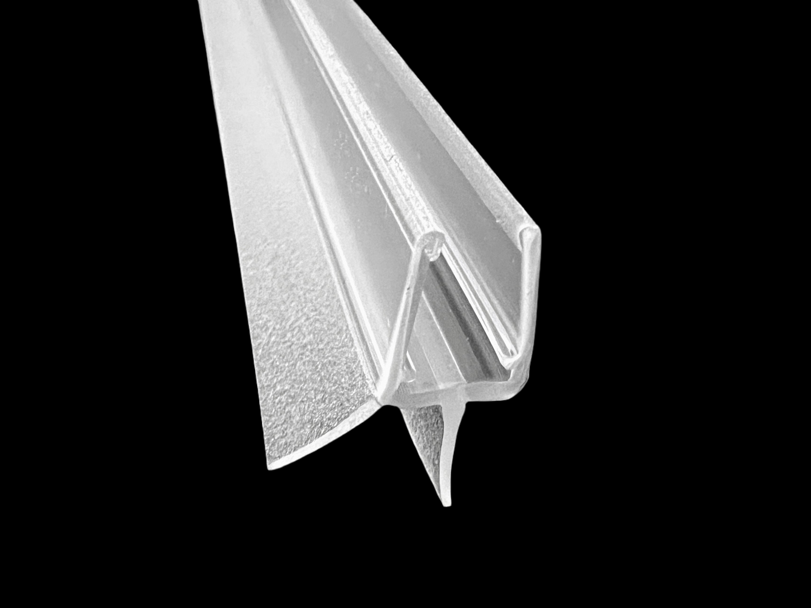 Schleiflippendichtung mit Abtropfleiste, für Lücken von 11 - 14 mm