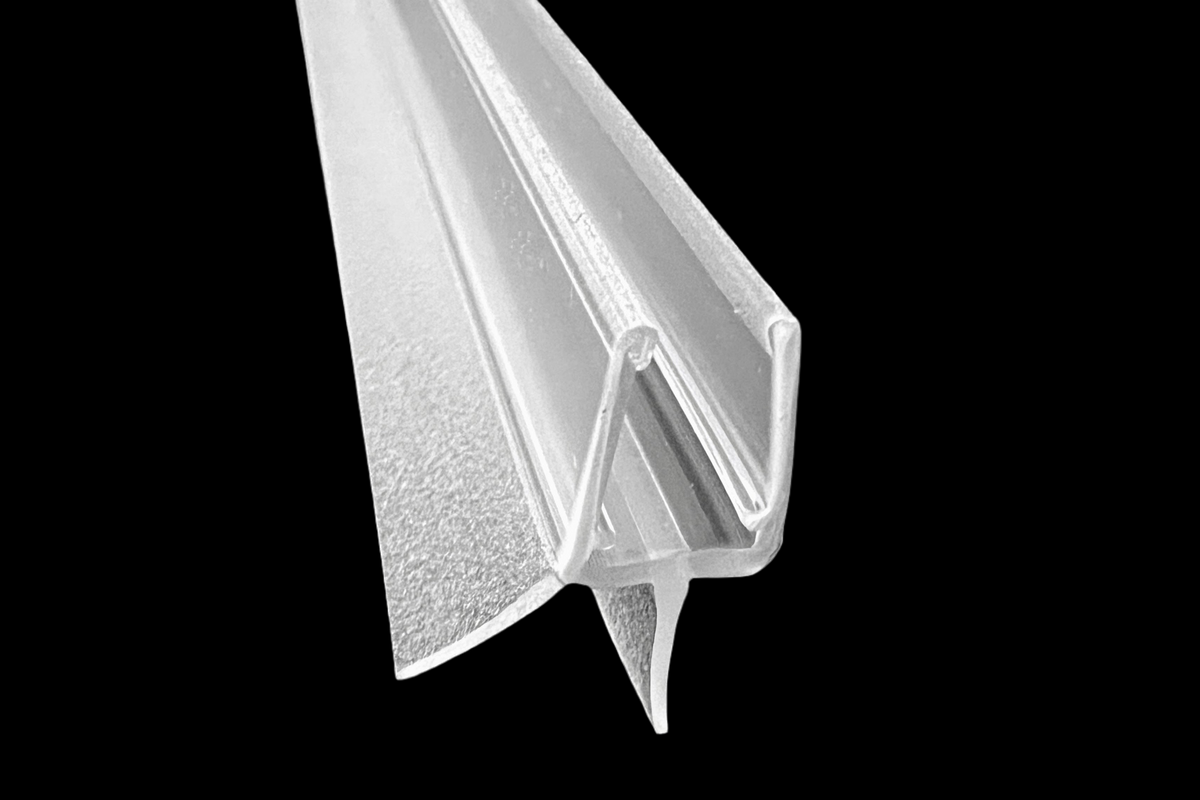 Schleif-Lippendichtung mit Abtropfleiste, für Lücken von 11 - 14 mm, Art.Nr. 5102