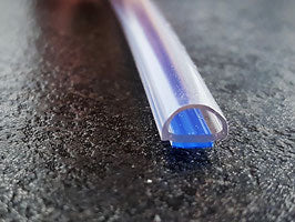 Selbstklebende Streifdichtung (Ballondichtung) – Für 8 oder 10 mm Glas, Lücken 5-6 mm – Art.Nr. 4023