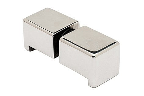 Dusch-Türknopf 4106 – Ø 25 mm kompakt, 6–8 mm Glas, 3 Farben