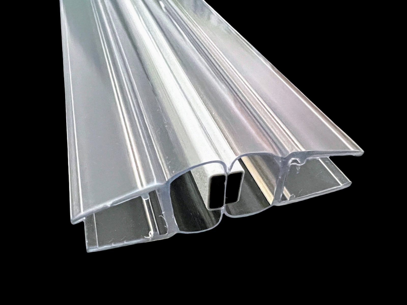 Magnetdichtungspaar 180° fluchtend mit parallelem Magnetstreifen