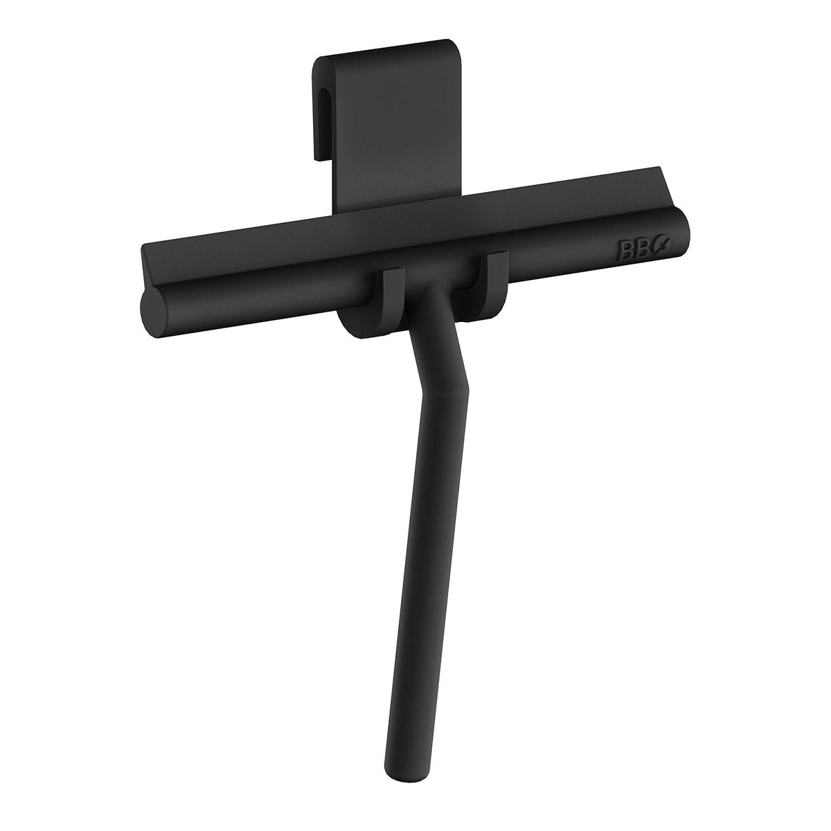 Duschabzieher mit Halter Schwarz