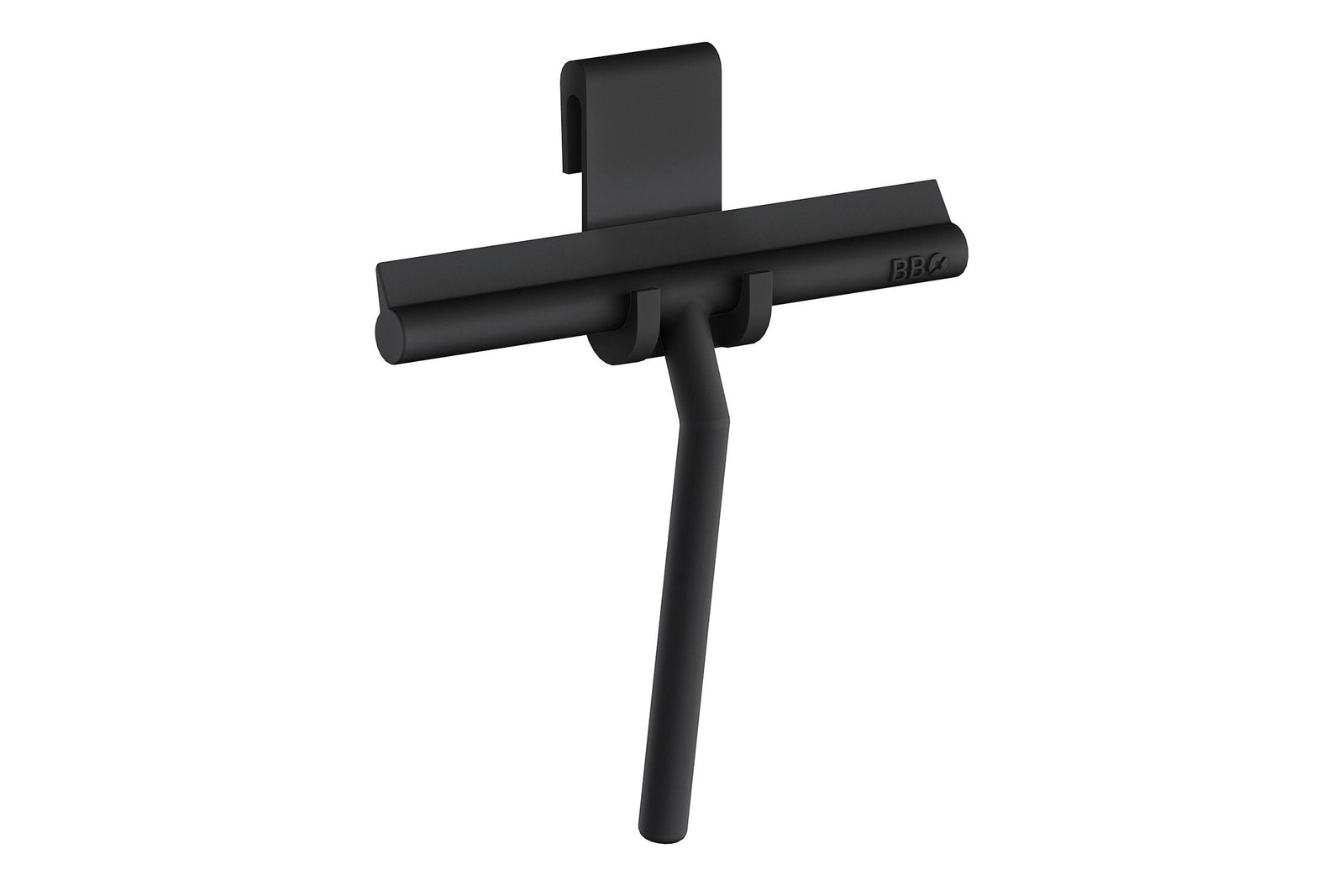Duschabzieher mit Halter Schwarz