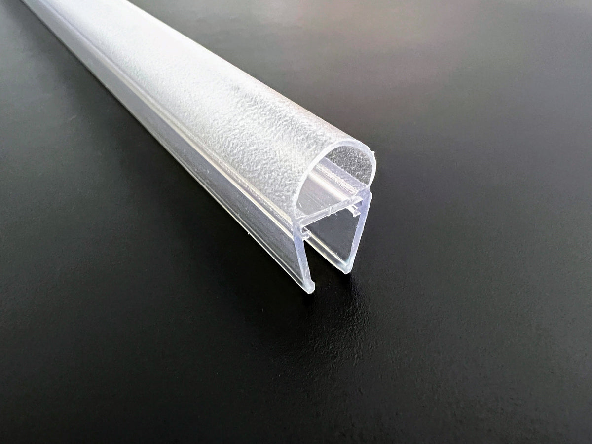 Duschtür-Dichtungs-Set 180° mit Ballondichtung, für Pendeltüren nach innen u. außen öffnend, Art.Nr. 5051600P