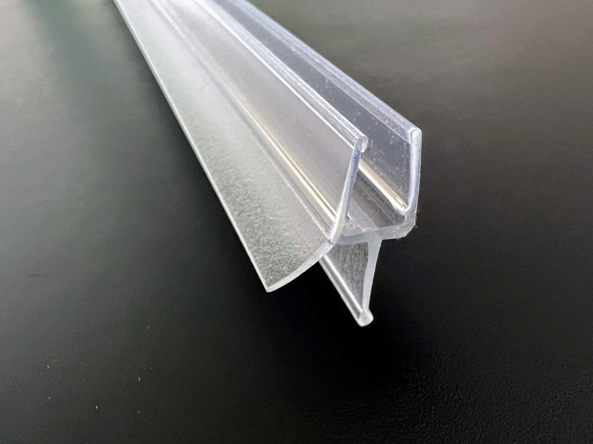 Gebogene Dusch-Türdichtung 135° für Fünfeckduschen – Für 6 oder 8 mm Glas – Art.Nr. 5101.135
