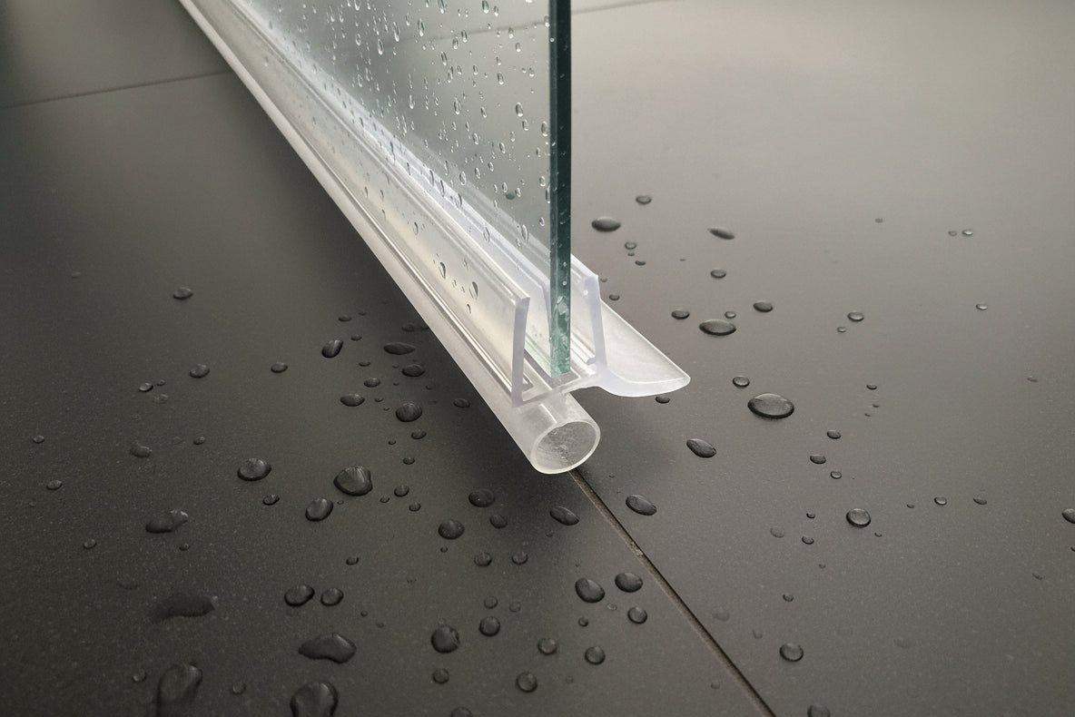 Duschdichtung mit Schlauch, für Lücken von 12 - 15 mm, Art.Nr. 5141