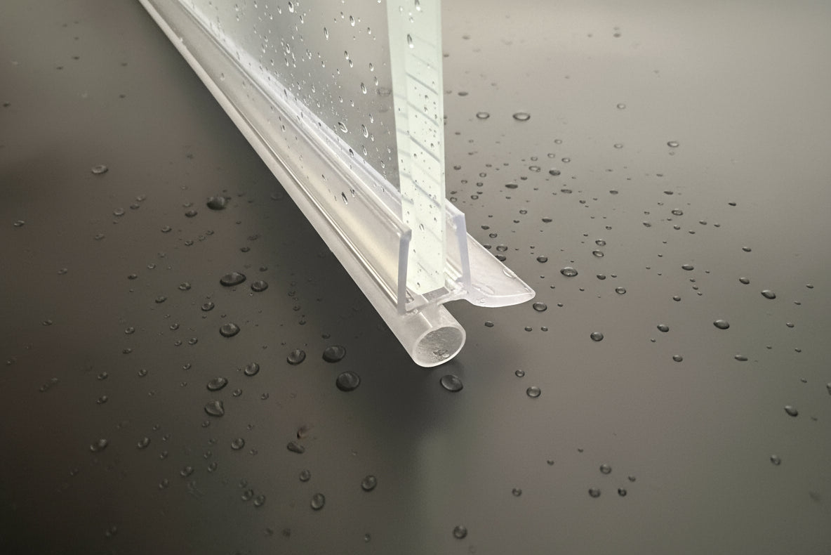 Duschdichtung mit Schlauch, für Lücken von 12 - 15 mm, Art.Nr. 5141