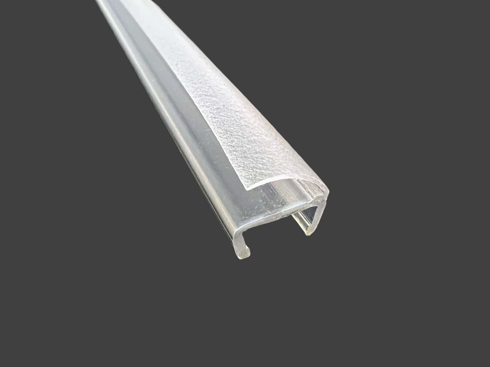 Spaltdichtung mit offener Ballondichtung – Für 6 oder 8 mm Glas, Lücken 2-6 mm, Art.Nr. 5120/5130