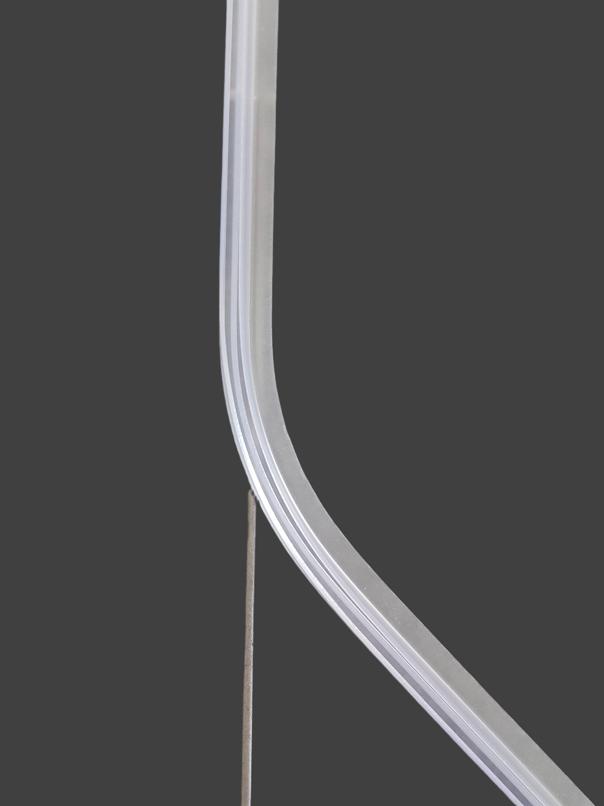 Gebogene Dusch-Türdichtung 135° für Fünfeckduschen – Für 6 oder 8 mm Glas – Art.Nr. 5102.135