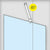 Glas-Wand, 45°, Edelstahl Stabistangen-Set, 19 mm Rohr, Art.Nr. 6017/6019