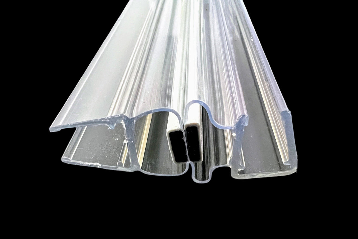 Magnetdichtungspaar 90° für Pendeltüren – Für 6 oder 8 mm Glas – Art.Nr. 6042/6092