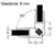 Magnetdichtung inkl. Magnetstreifen 2x45° als 90° Ecke