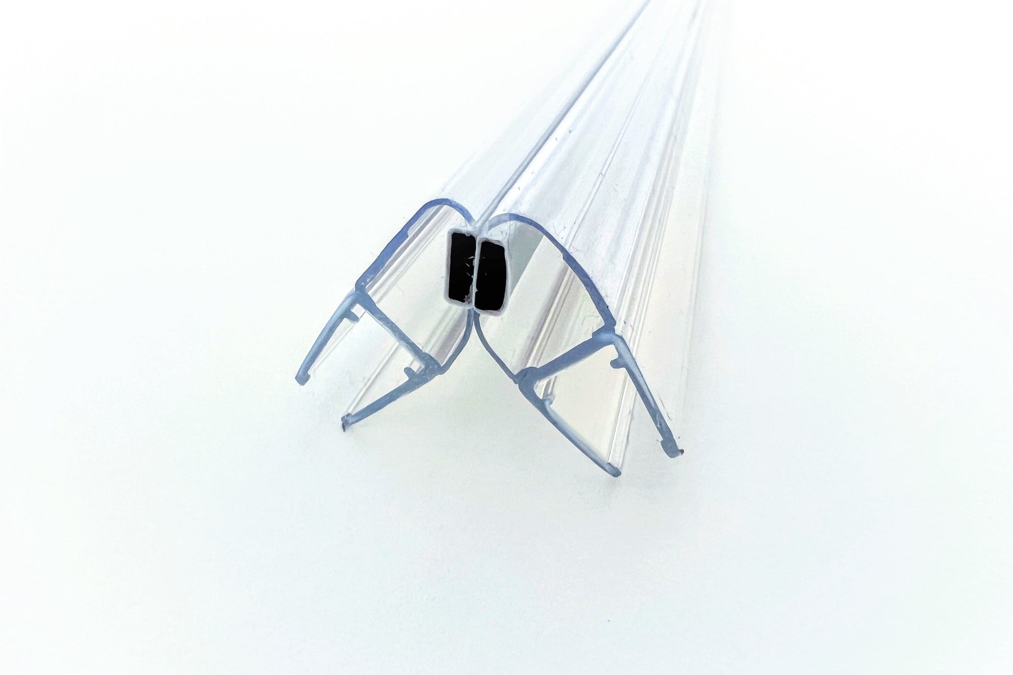 Magnetdichtung inkl. Magnetstreifen 2x45° als 90° Ecke