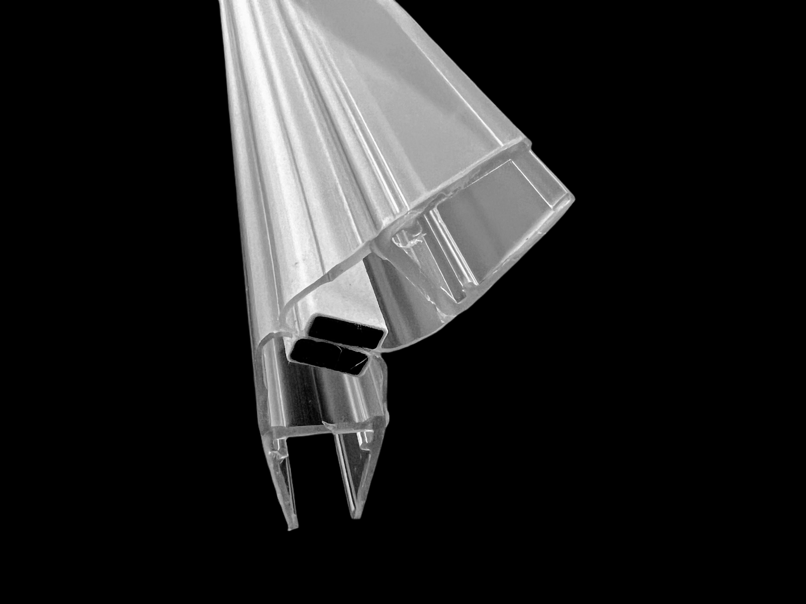 Magnetdichtung für Fünfeckduschen inkl Magnetstreifen 2x67°=135° (2-er Set), Art.Nr. 6052/6062