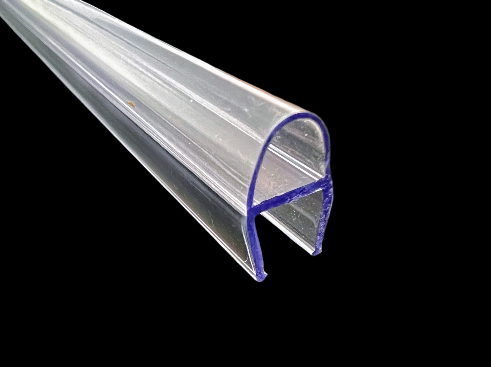 Polycarbonat-Streifdichtung (Ballondichtung) hochtransparent – Für 6 oder 8 mm Glas – Art.Nr. S007