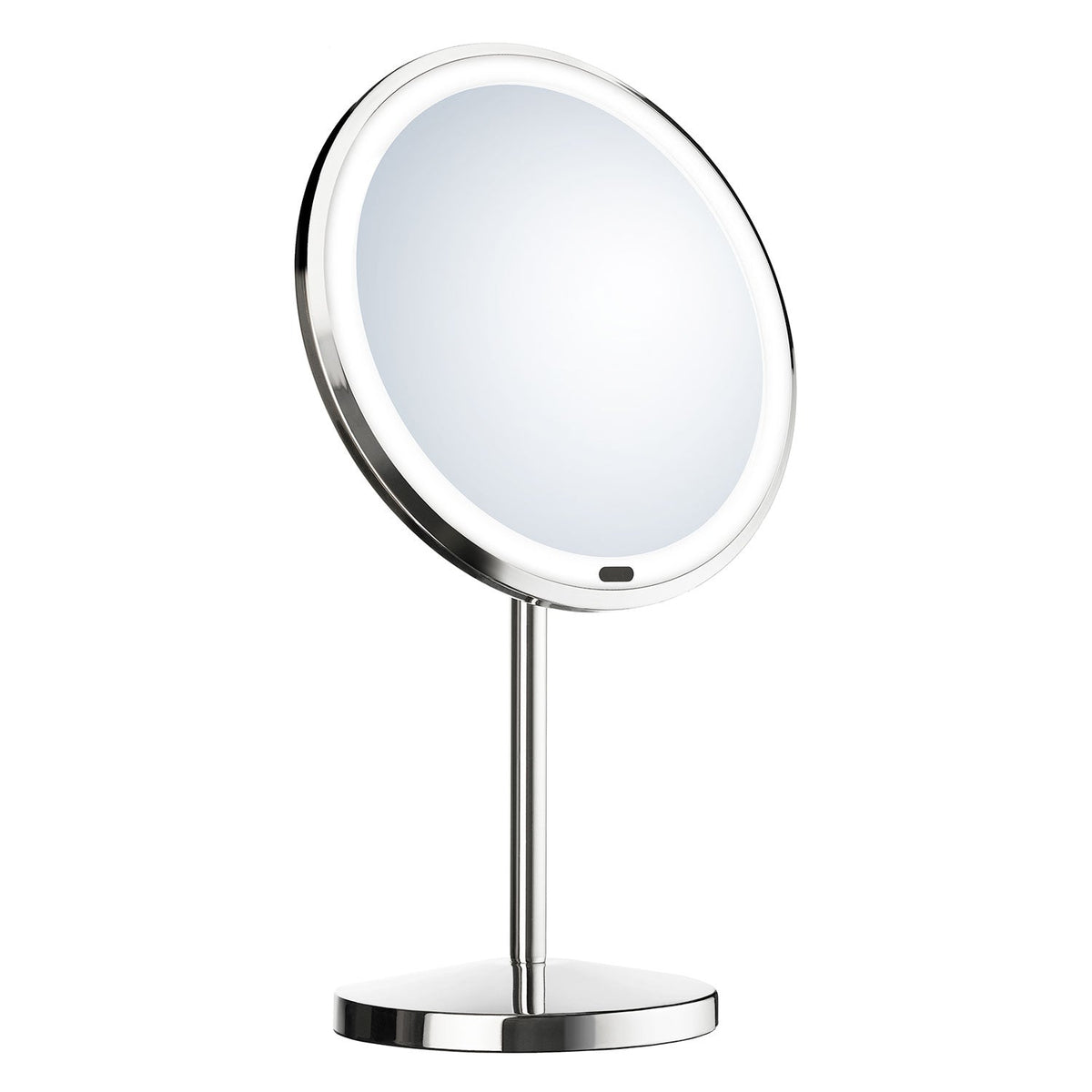 Kosmetikspiegel mit LED, Standmodell, 7-fach, verchromt