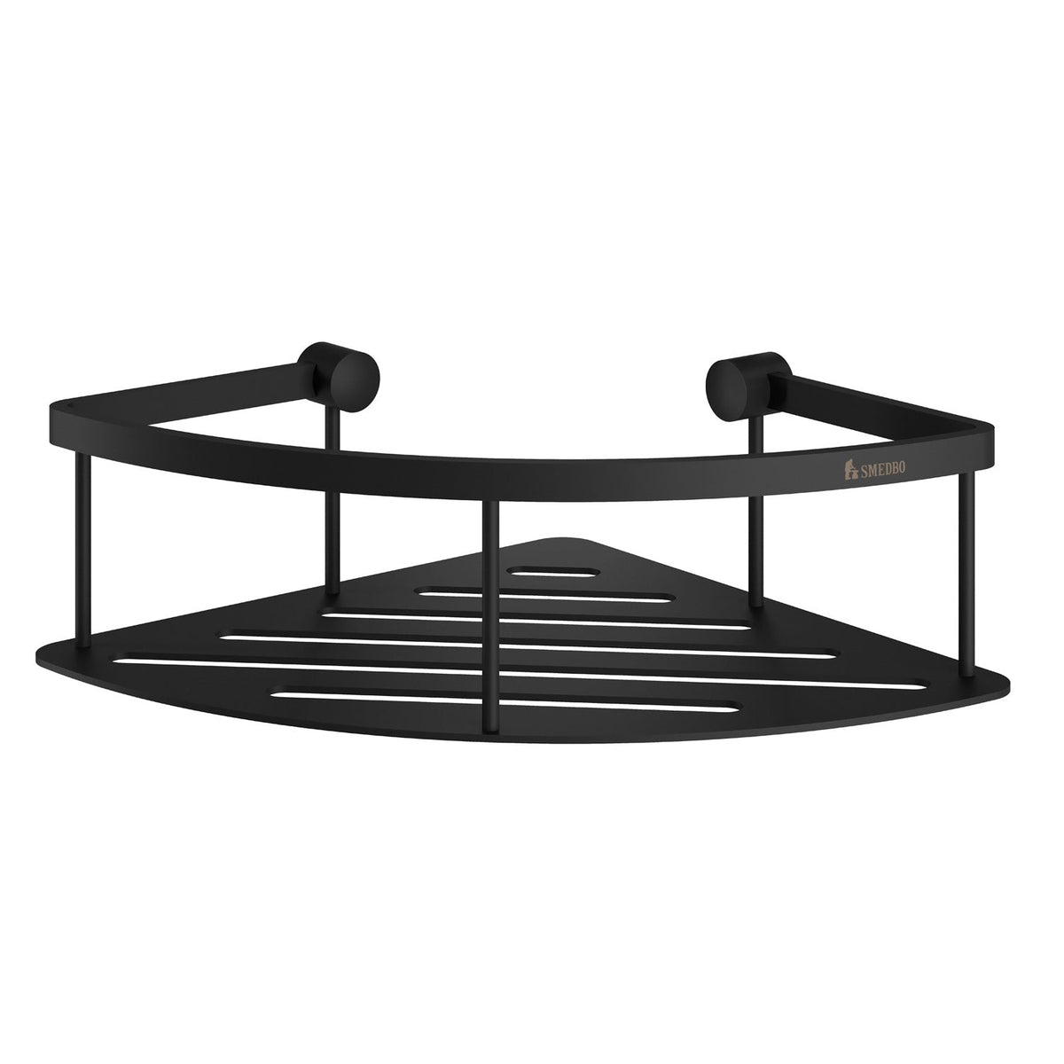 Smedbo Sideline Design Eckseifenkorb DB3031 Schwarz matt