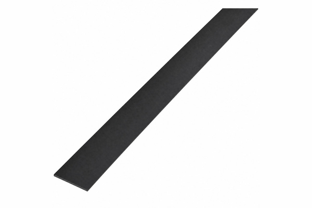 Loft-Flachprofil Aluminium, 19 mm, 2,4 m, für Ganzglas-Sprossen, 5 Oberflächen, Art.Nr. EUFB19