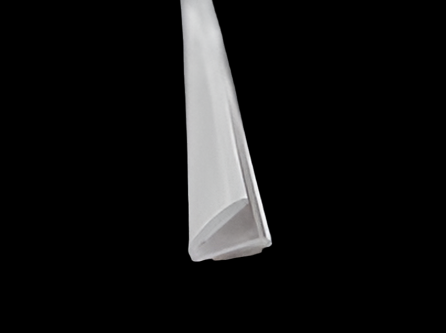 Selbstklebende Vinyldichtung mit V-Kante als Abtropfkante – Für 6 oder 8 mm Glas – Art.Nr. SDTST2