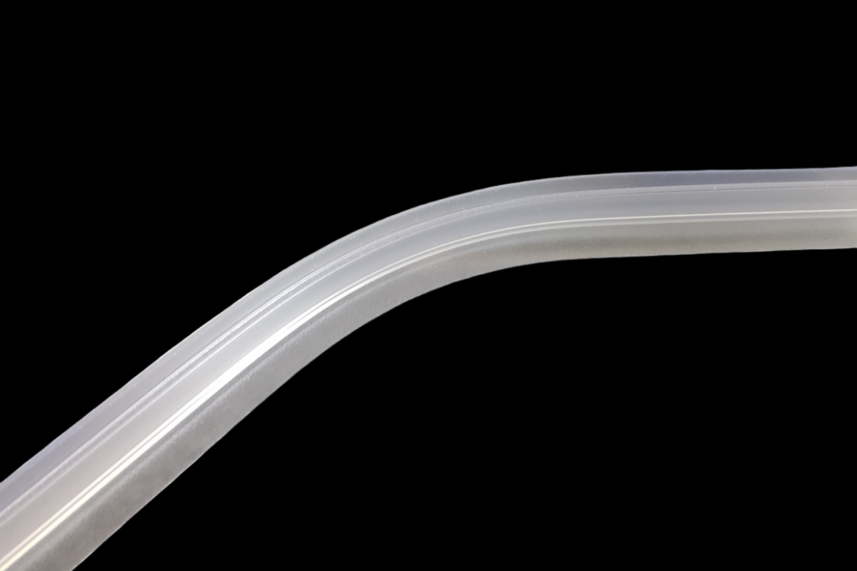 Gebogene Dusch-Türdichtung 135° für Fünfeckduschen – Für 6 oder 8 mm Glas – Art.Nr. 5101.135