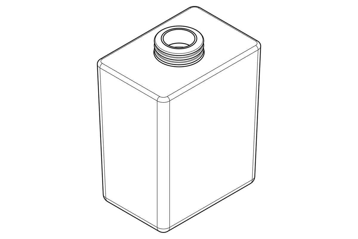 Giese Ersatzglas 81562 satiniert für Seifenspender ohne Pumpe, Herstellerzeichnung