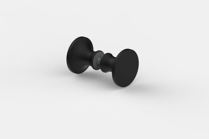 Knopfgriff 8236 – rund Ø 40 mm beidseitig, 6–13,52 mm Glas, 5 PVD-Farben