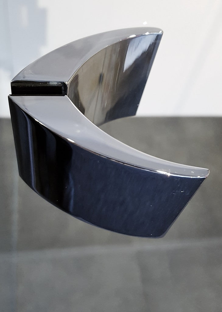 Dusch-Türgriff Flügelform – Verchromtes Messing, 6-10 mm Glas, ergonomisch – Art.Nr. 8297