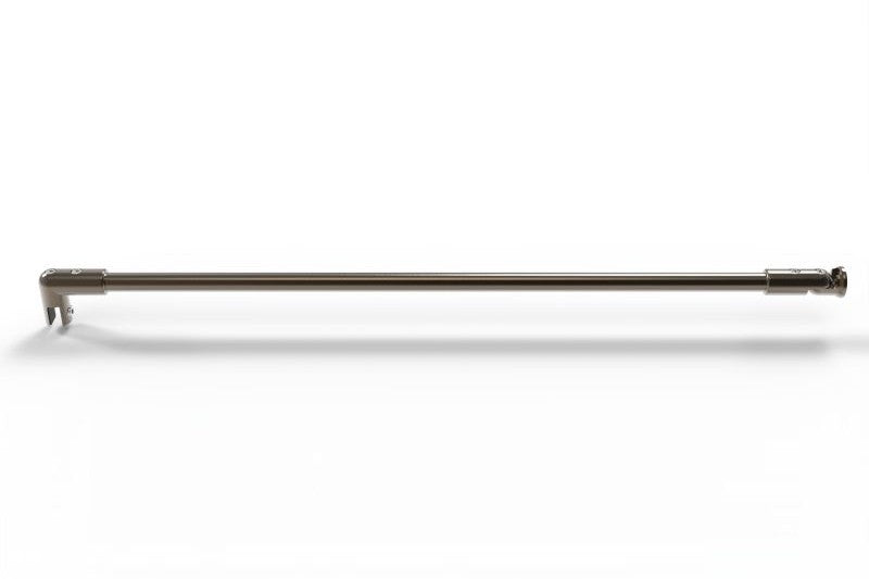 Stabistange 8744ZN – rund Glas-Wand, 5 PVD-Farben für Walk-in