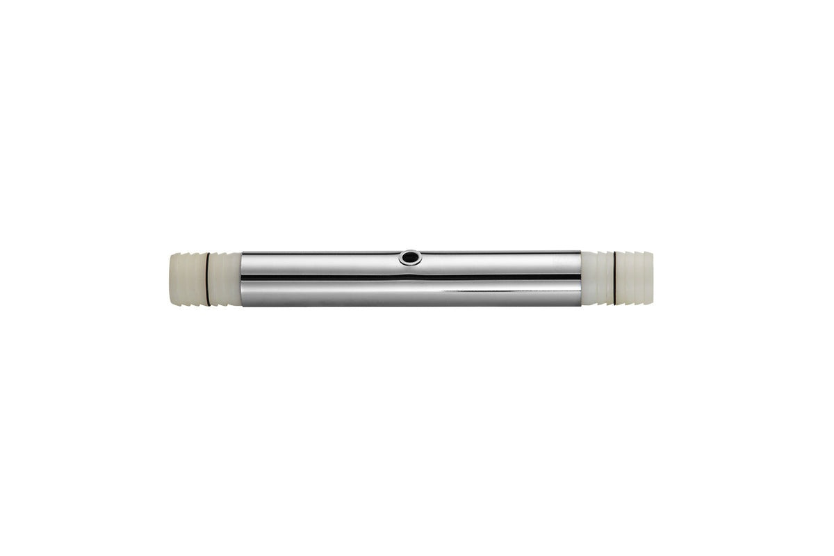 Verbindungsrohr 15 cm für Duschvorhangstange Ø 25 mm, verchromt