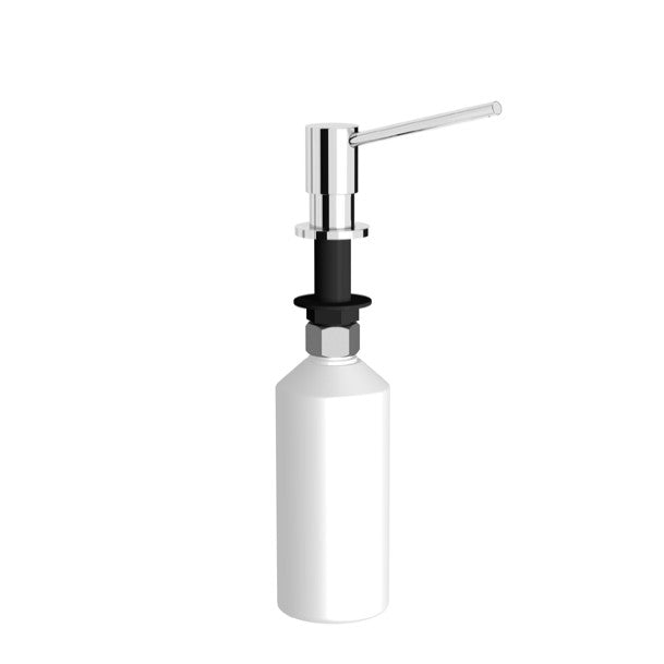 Seifenspender Tischeinbau rund, 500 ml, von oben befüllbar